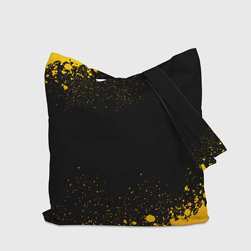 Сумка-шоппер Powerwolf - gold gradient / 3D-принт – фото 2