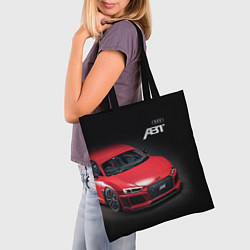 Сумка-шопер Audi quattro ABT autotuning, цвет: 3D-принт — фото 2