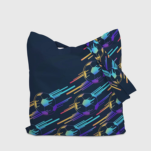 Сумка-шоппер Chelsea градиентные мячи / 3D-принт – фото 2