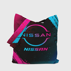 Сумка-шоппер Nissan - neon gradient