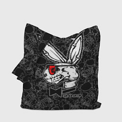 Сумка-шопер Playboy Skull - Rabbit 2023, цвет: 3D-принт