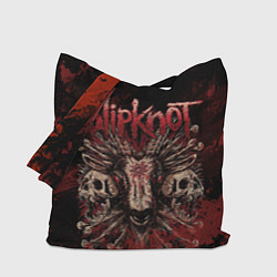 Сумка-шопер Horror Slipknot, цвет: 3D-принт