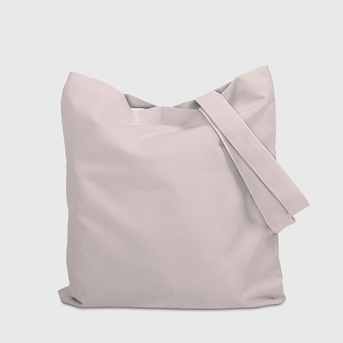 Сумка-шоппер Милый кролик на розовом / 3D-принт – фото 2