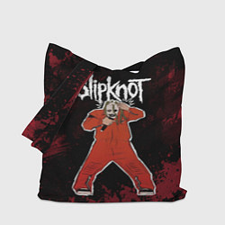 Сумка-шопер Slipknot music, цвет: 3D-принт