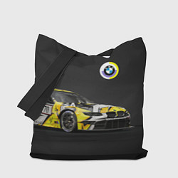 Сумка-шопер BMW Motorsport - Racing team, цвет: 3D-принт