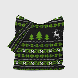 Сумка-шоппер Новогодний свитер - Крипер