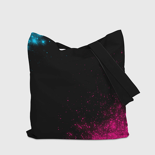 Сумка-шоппер Chelsea - neon gradient / 3D-принт – фото 2