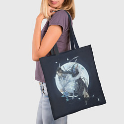 Сумка-шопер Ванцзи Усянь и Луна - Магистр дьявольского культа, цвет: 3D-принт — фото 2