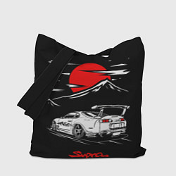 Сумка-шопер Тойота супра - JDM Style, цвет: 3D-принт