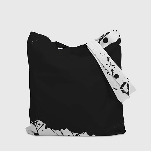 Сумка-шоппер Гитарист и этим все сказано: на темном / 3D-принт – фото 2