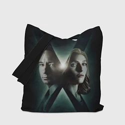 Сумка-шопер X - Files, цвет: 3D-принт