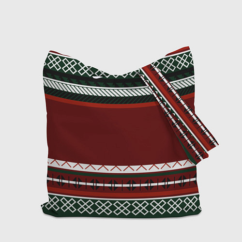 Сумка-шоппер FIRM как красный свитер из 90х / 3D-принт – фото 2