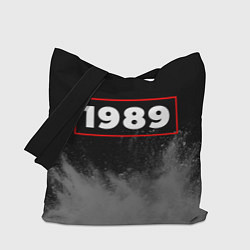 Сумка-шоппер 1989 - в красной рамке на темном