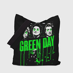 Сумка-шопер Green day paint, цвет: 3D-принт