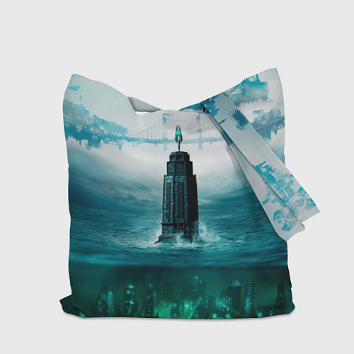 Сумка-шоппер Биошoк / 3D-принт – фото 2