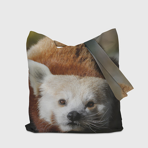 Сумка-шоппер Красная панда ждёт / 3D-принт – фото 2