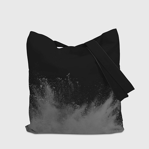 Сумка-шоппер Дарья - в красной рамке на темном / 3D-принт – фото 2