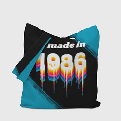 Сумка-шопер Made in 1986: liquid art, цвет: 3D-принт