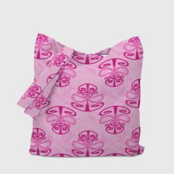 Сумка-шоппер Розовый орнамент