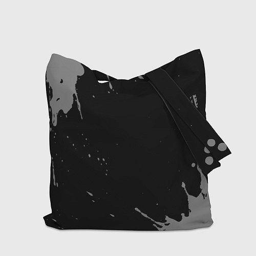 Сумка-шоппер Водитель суббота воскресенье на темном фоне / 3D-принт – фото 2