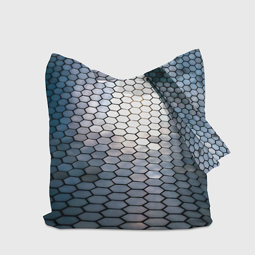 Сумка-шоппер Кольчуга доспехи среднивековья / 3D-принт – фото 2