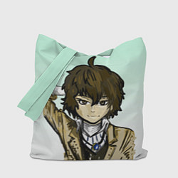 Сумка-шопер Дадзай из аниме, цвет: 3D-принт