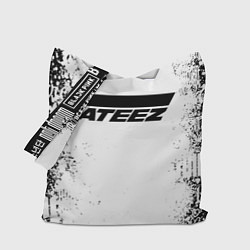 Сумка-шоппер Ateez black and white