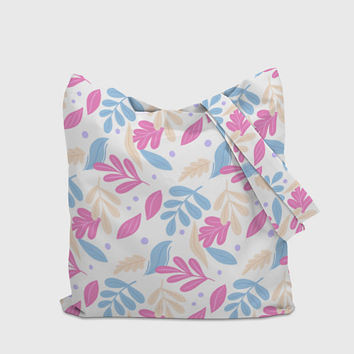 Сумка-шоппер Принт из листьев / 3D-принт – фото 2