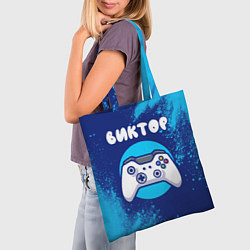 Сумка-шопер Виктор геймер, цвет: 3D-принт — фото 2