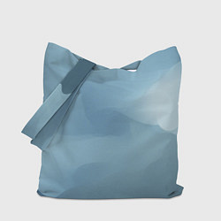 Сумка-шопер Синий туман, цвет: 3D-принт