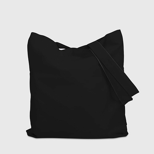Сумка-шоппер Black minimalistik / 3D-принт – фото 2