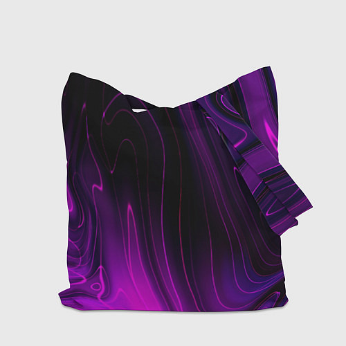 Сумка-шоппер Motorhead violet plasma / 3D-принт – фото 2