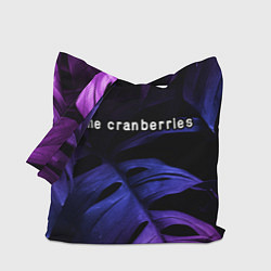 Сумка-шоппер The Cranberries neon monstera