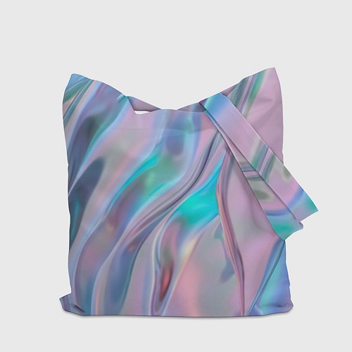 Сумка-шоппер Атласный шёлк / 3D-принт – фото 2