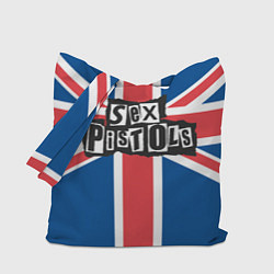 Сумка-шопер Sex Pistols - панк рок, цвет: 3D-принт