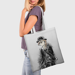 Сумка-шопер Чуя на белом фоне, цвет: 3D-принт — фото 2