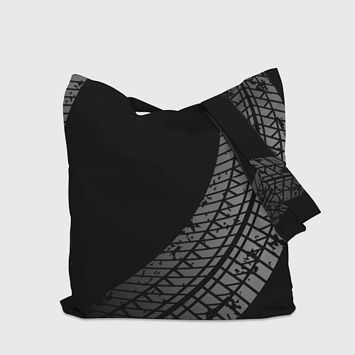 Сумка-шоппер Fiat tire tracks / 3D-принт – фото 2