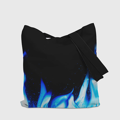 Сумка-шоппер Skillet blue fire / 3D-принт – фото 2