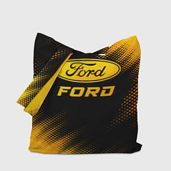 Сумка-шопер Ford - gold gradient, цвет: 3D-принт