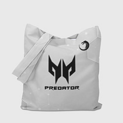 Сумка-шопер TNC Predator white, цвет: 3D-принт