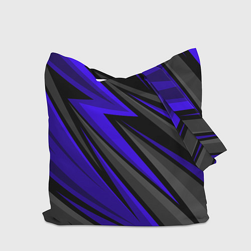 Сумка-шоппер Beast mode - синяя униформа / 3D-принт – фото 2