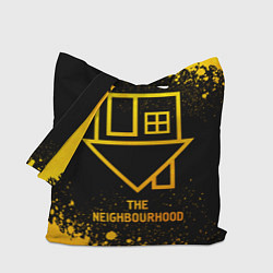 Сумка-шопер The Neighbourhood - gold gradient, цвет: 3D-принт