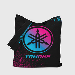 Сумка-шопер Yamaha - neon gradient, цвет: 3D-принт
