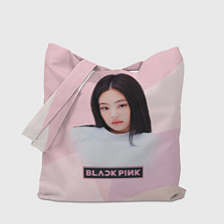 Сумка-шопер Jennie Kim Blackpink, цвет: 3D-принт