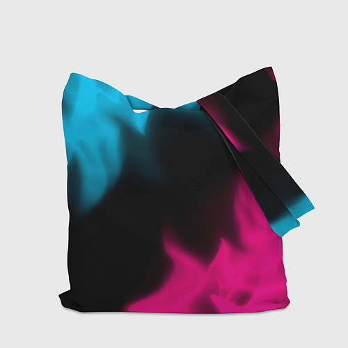 Сумка-шоппер Sally Face - neon gradient / 3D-принт – фото 2