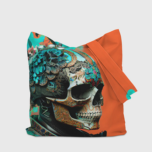 Сумка-шоппер Art skull - irezumi - Japan / 3D-принт – фото 2
