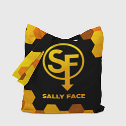 Сумка-шопер Sally Face - gold gradient, цвет: 3D-принт