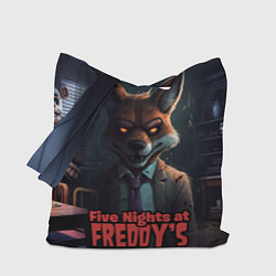 Сумка-шопер Five Nights at Freddys Mangle, цвет: 3D-принт