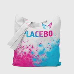 Сумка-шоппер Placebo neon gradient style: символ сверху