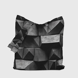 Сумка-шоппер Обман зрения и каменные плиты